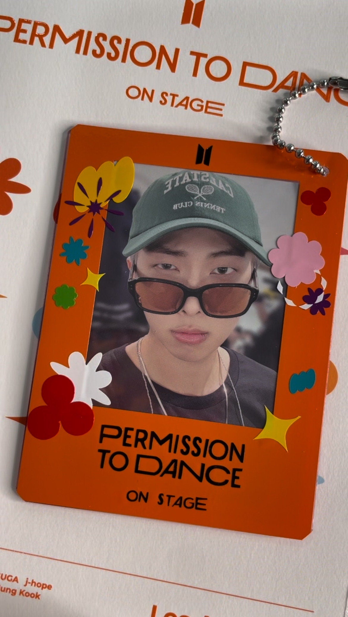Permission To Dance decorated toploader | K-pop | Photocard holder |