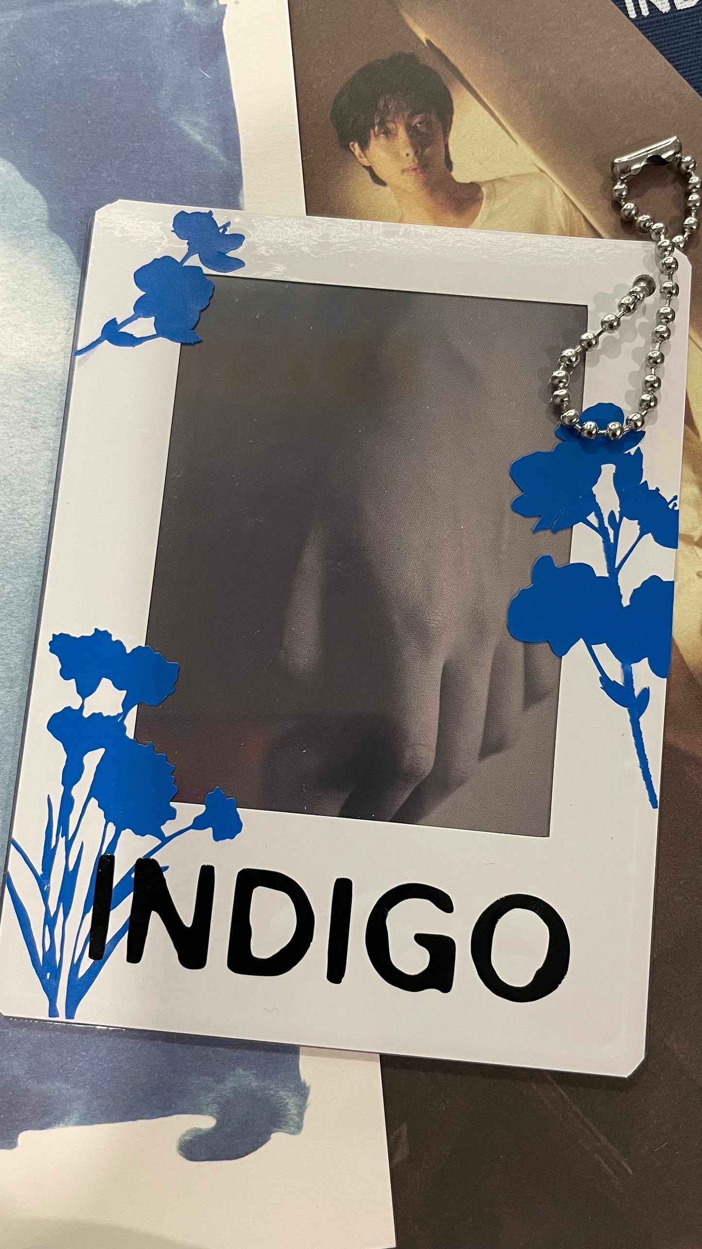 RM Indigo decorated toploader | K-pop | Photocard holder |