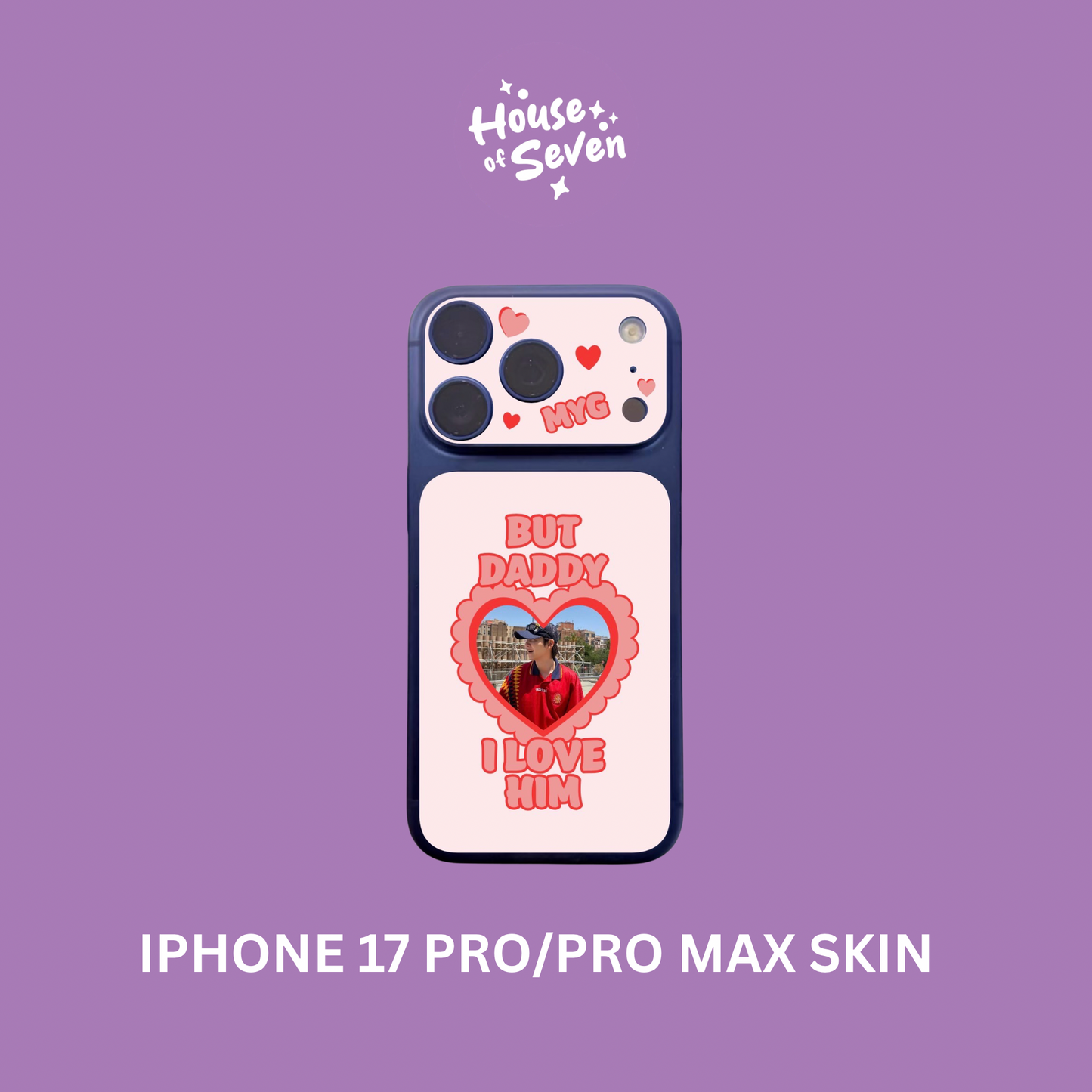 But Daddy I Love Him Iphone Skin Decal |