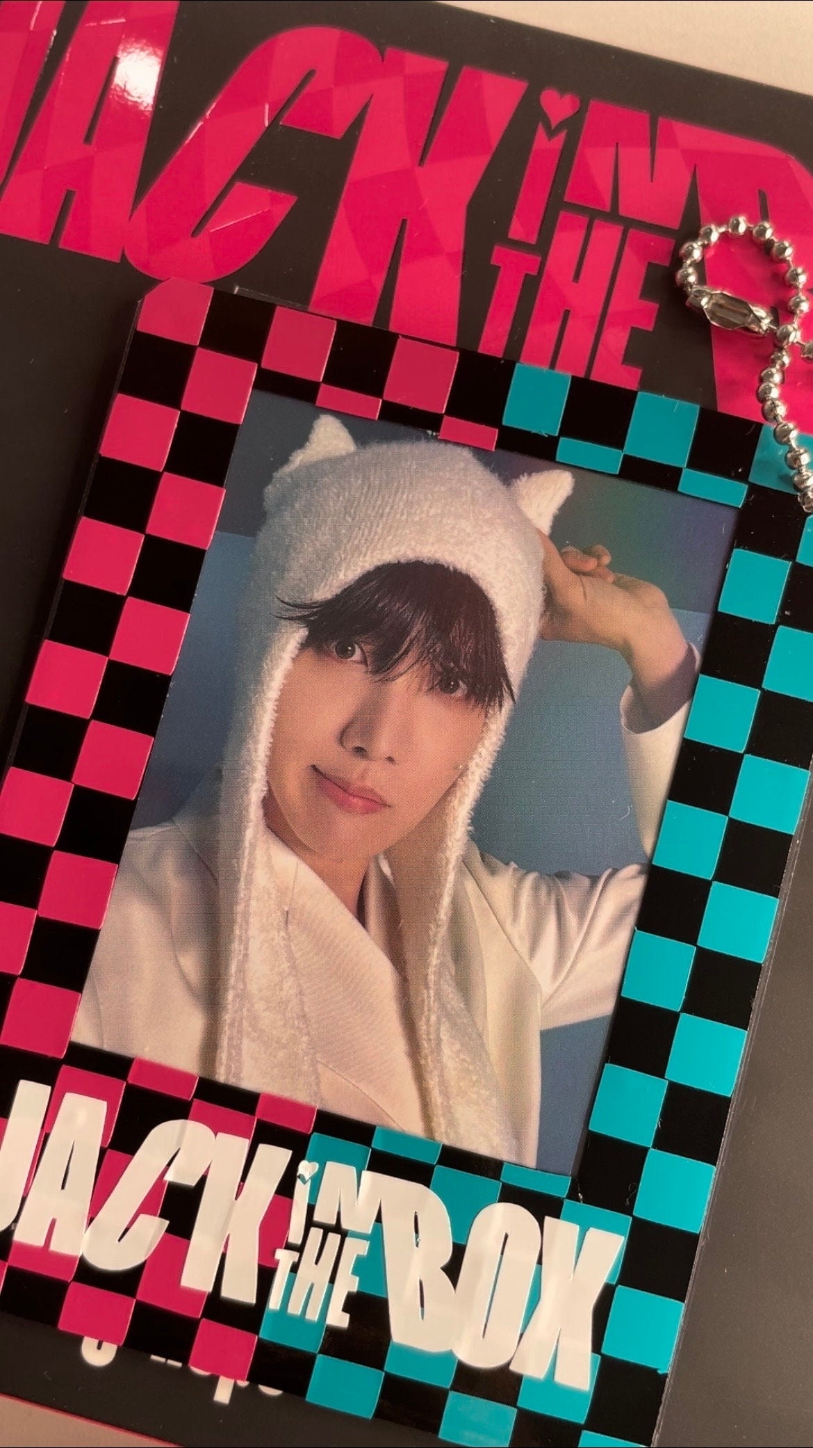 J-hope Jack In The box decorated toploader | K-pop | Photocard holder |