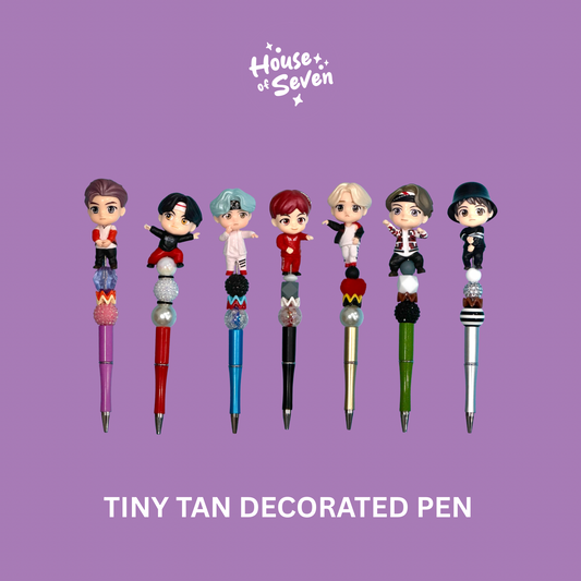 Tiny Tan Decorated Pen 1st Drop | K-pop |