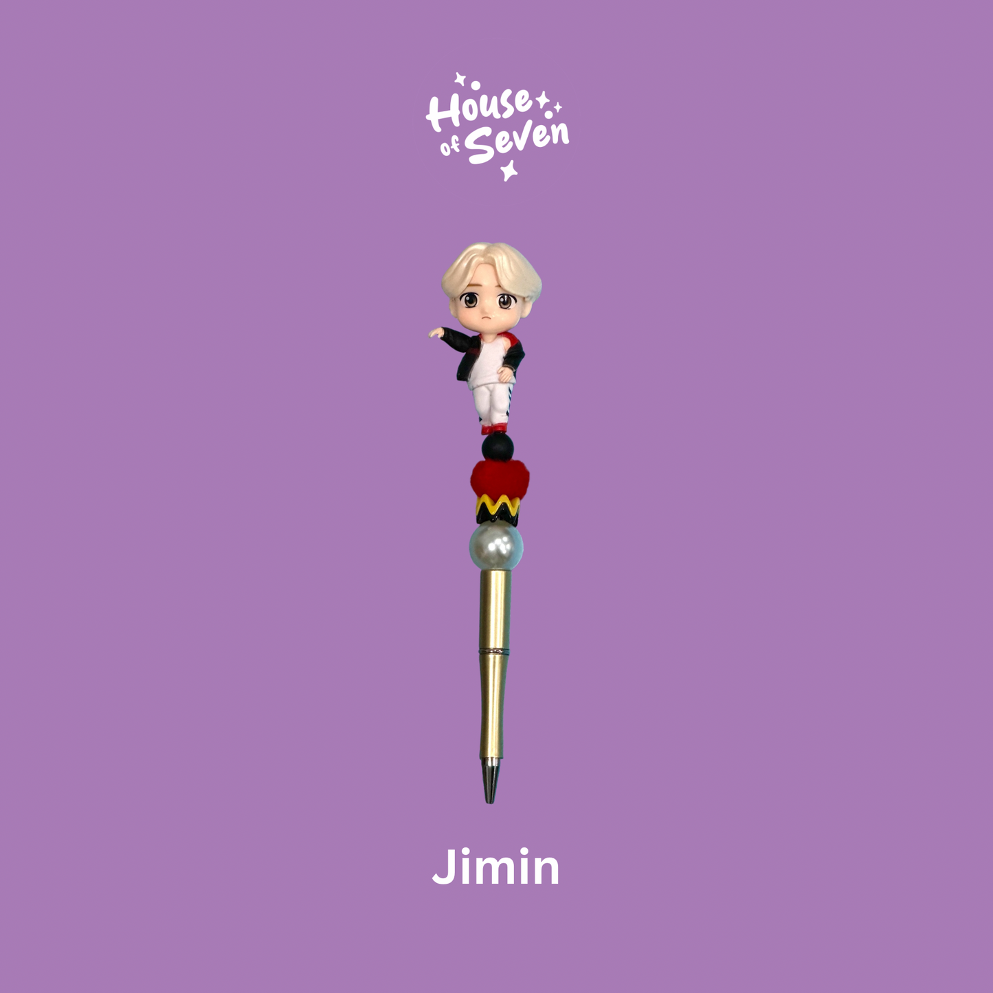 Tiny Tan Decorated Pen 1st Drop | K-pop |