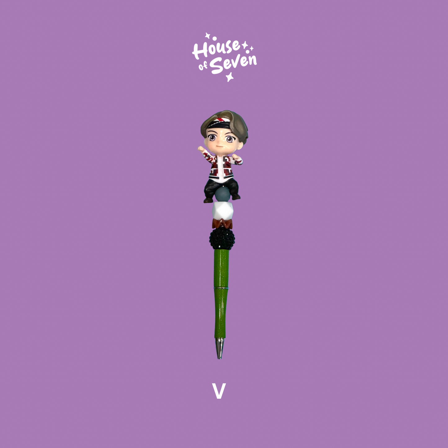 Tiny Tan Decorated Pen 1st Drop | K-pop |