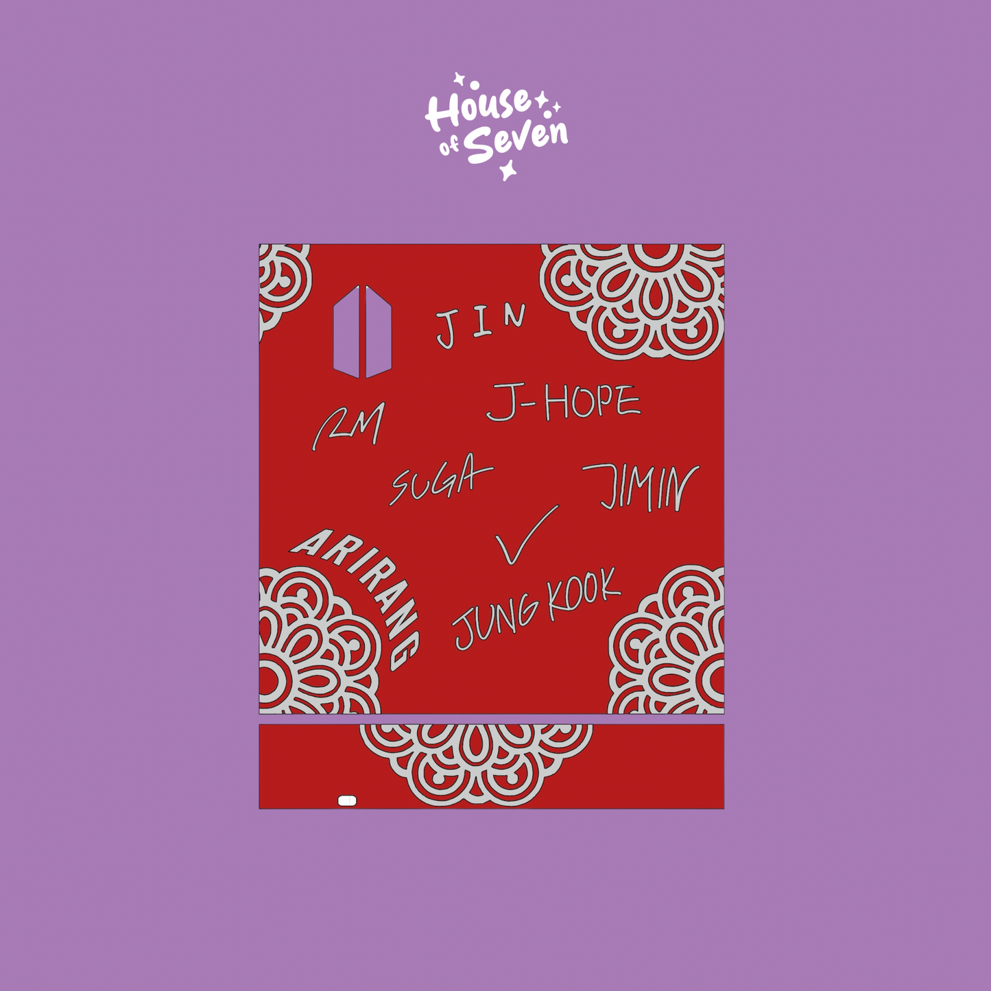 Arirang Ver.4 Lightstick Skin Decal | K-pop |