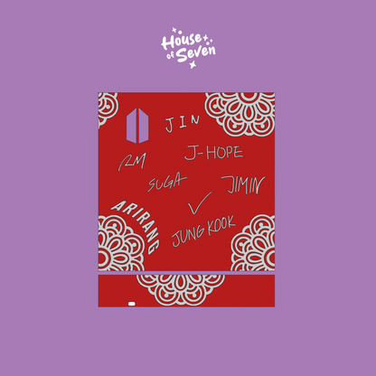Arirang Ver.4 Lightstick Skin Decal | K-pop |