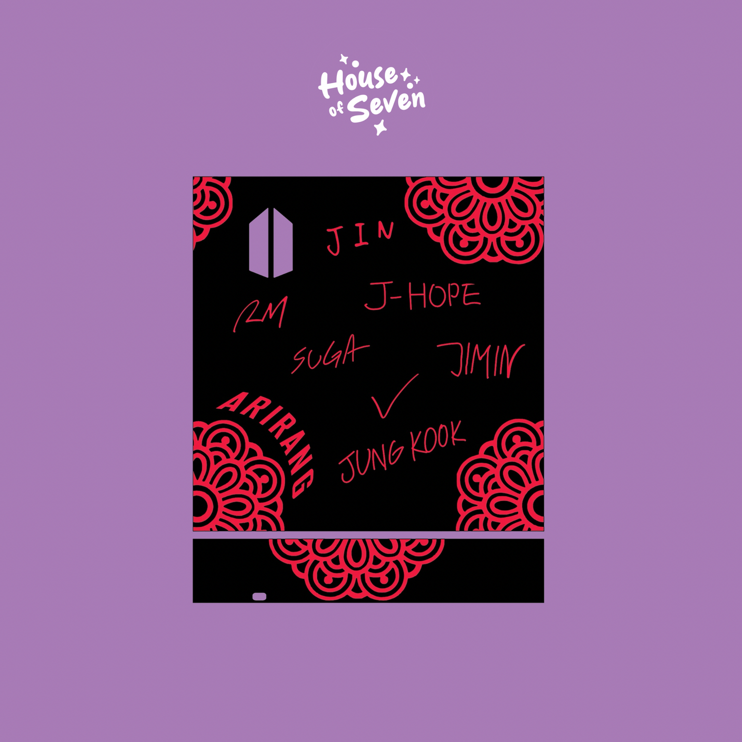 Arirang Ver.4 Lightstick Skin Decal | K-pop |