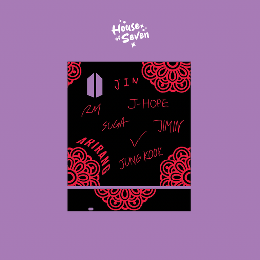 Arirang Ver.4 Lightstick Skin Decal | K-pop |