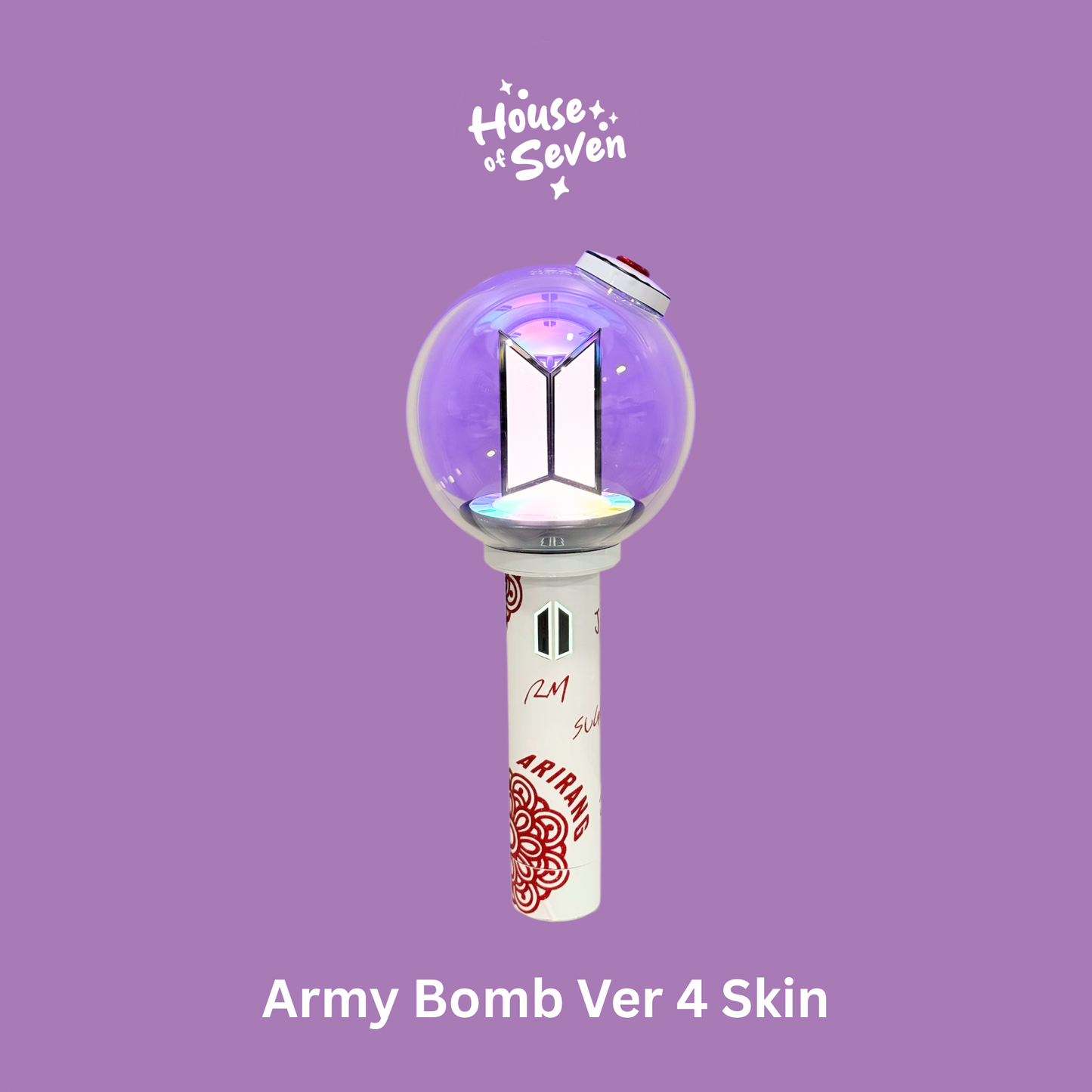 Arirang Ver.4 Lightstick Skin Decal | K-pop |