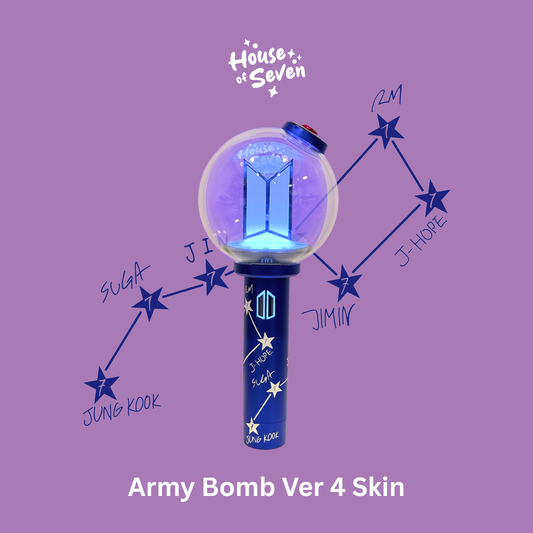 Big Dipper Ver.4 Lightstick Skin Decal | K-pop |