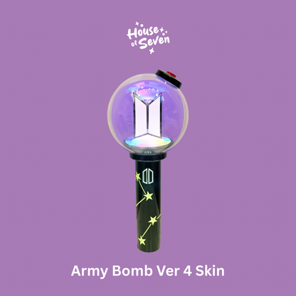 Glow In The Dark Big Dipper Ver.4 Lightstick Skin Decal | K-pop |