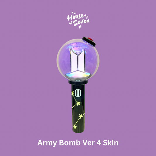 Glow In The Dark Big Dipper Ver.4 Lightstick Skin Decal | K-pop |