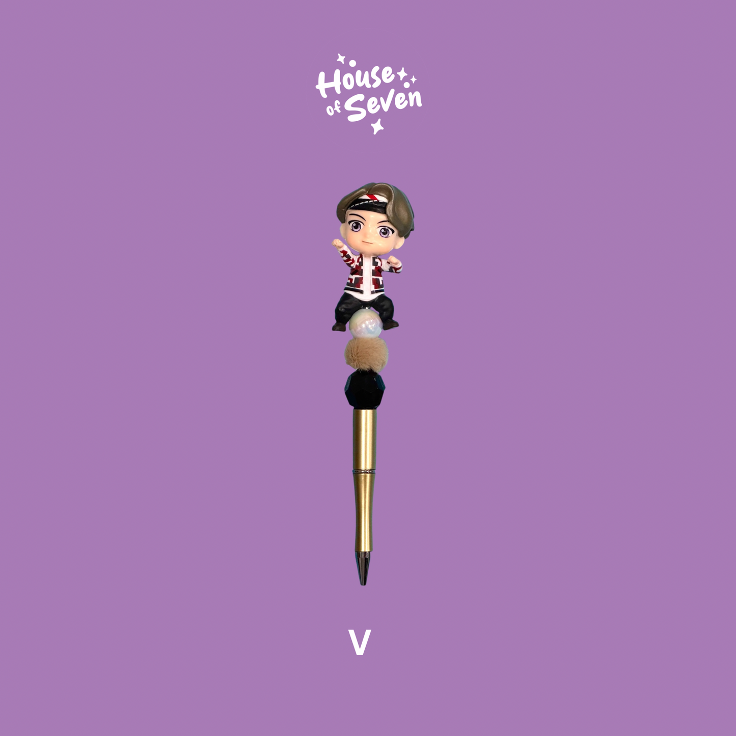 Tiny Tan Decorated Pen 2nd Drop | K-pop |