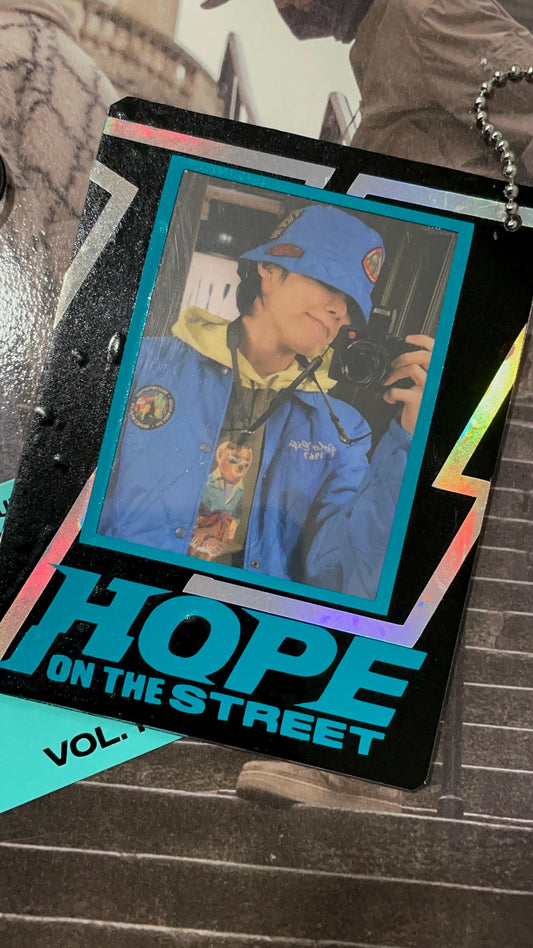 J-hope Hope On The Street decorated toploader | K-pop | Photocard holder |