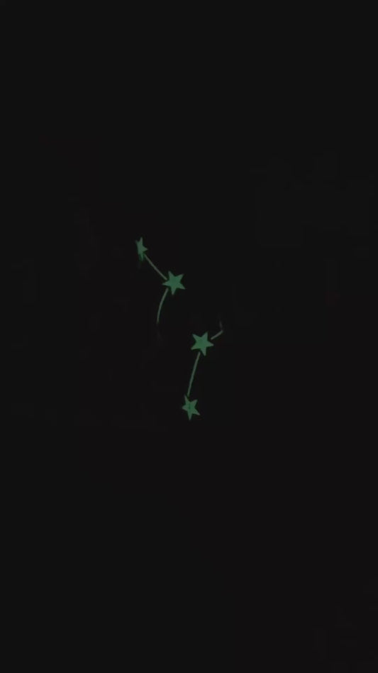 Glow In The Dark Big Dipper Ver.4 Lightstick Skin Decal | K-pop |